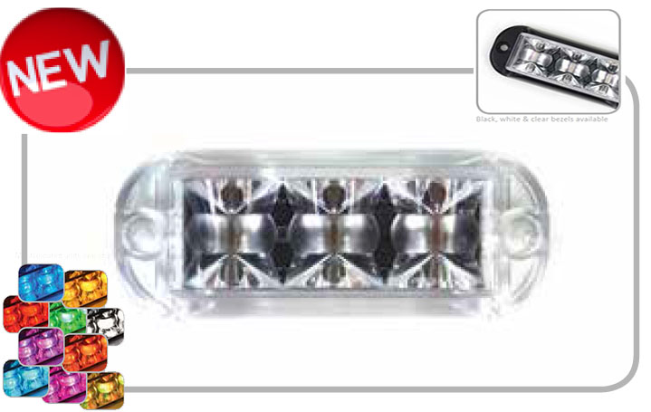 Redtronic Bullitt Mega Flash Grille Light - FX Series - BX31/BX32/BX61/BX62