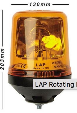 LAP121 12v Rotating Beacon - Pack of 10