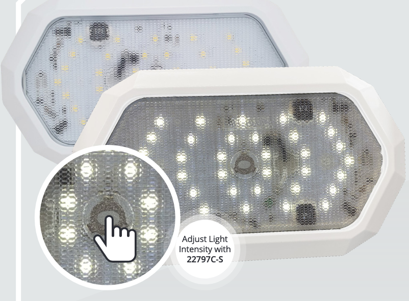 LAP 22797 - TOUCH LED INTERIOR LIGHTING - 22797C, 22797C-S