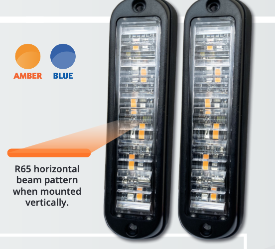 LAP MLED R65 Warning Light - MLED6AV, MLED6BV