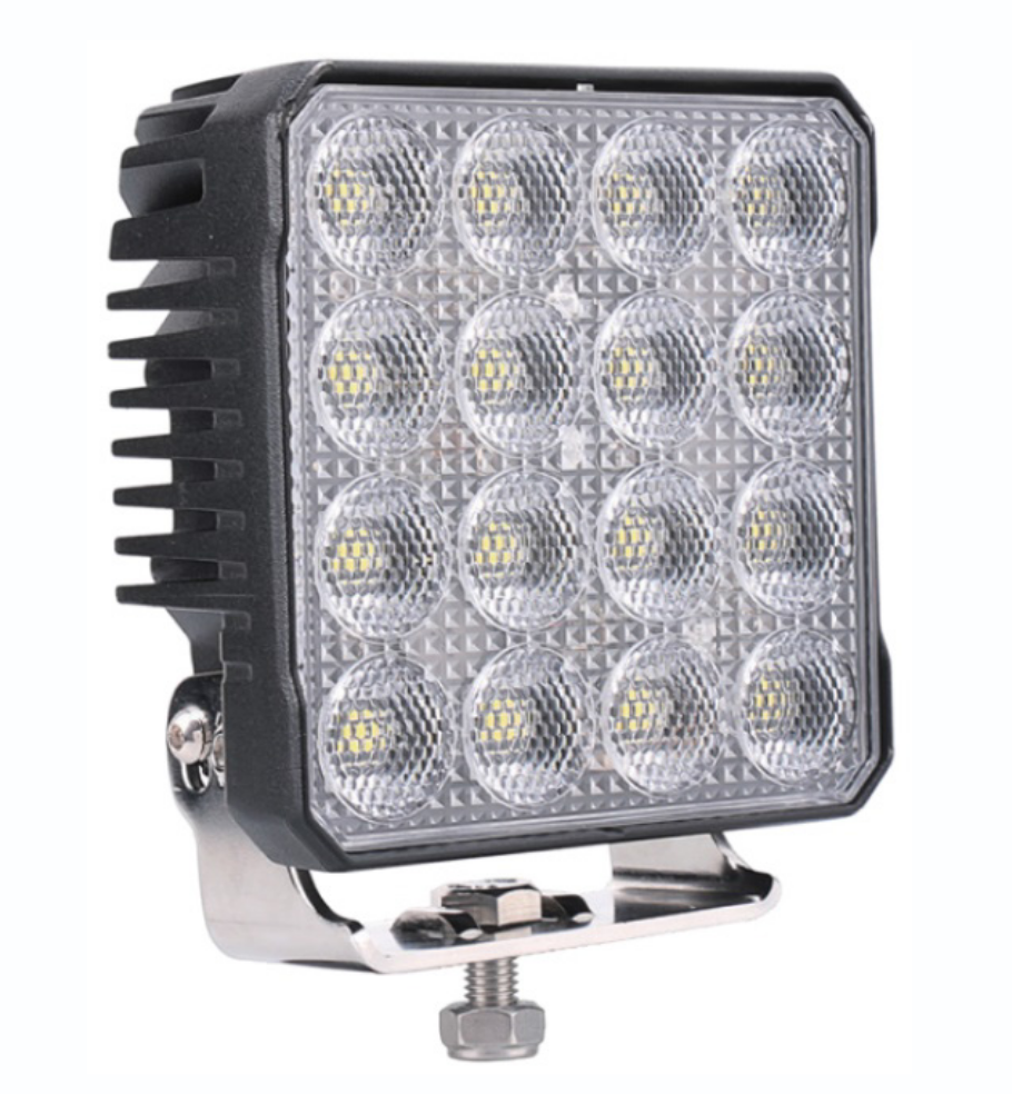 DURITE LED WORK LAMP WITH R65 AMBER WARNING LED'S