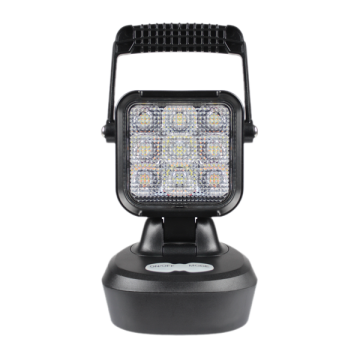 Guardian Square LED Work Lamp 255 Lumens with Handle and Magnetic Base