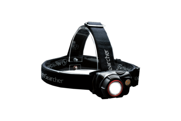 ZOOM 700R Nightsearcher - Hybrid Power Wide Beam Head Torch  