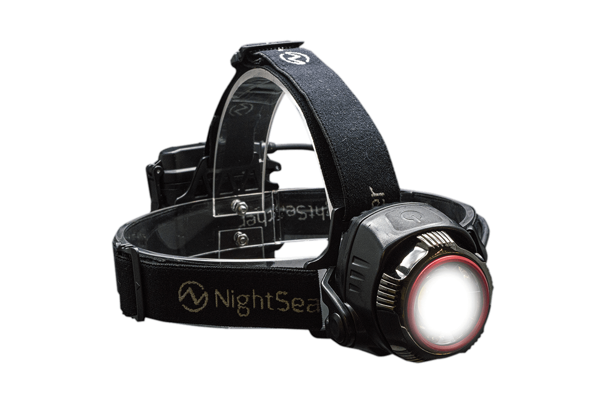 ZOOM 1100RX Nightsearcher - Hybrid Power Spot to Flood Head Torch  