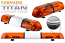 TORNADO TITAN REG65 LED Lightbar - LBT604 - 5'/1524mm - 4 LED Modules
