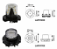 LAP NEW AMBER LED HIDEAWAY WARNING MODULE - LAP9169X, LAP9170X